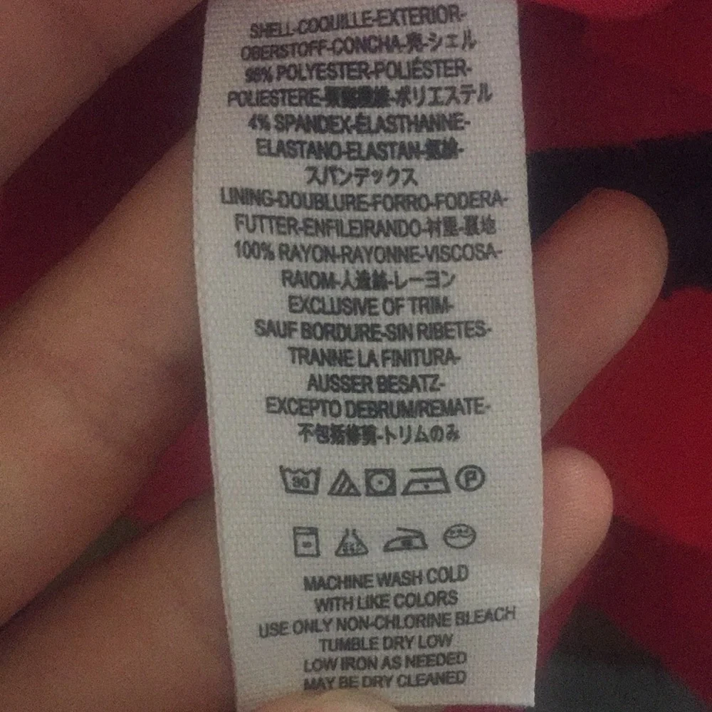 Free People floaty red dress large floral print - Picture 8 of 8